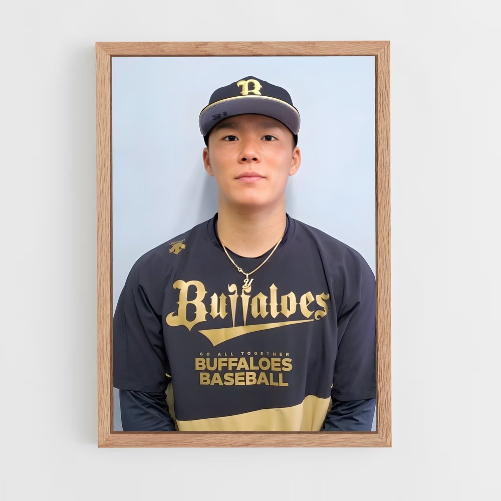 Poster Orix de buffaloes – affiche Baseball (vue 4)